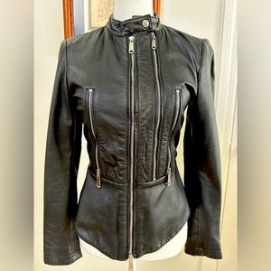 Diesel Sheepskin leather women’s jacket size xs